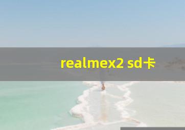 realmex2 sd卡